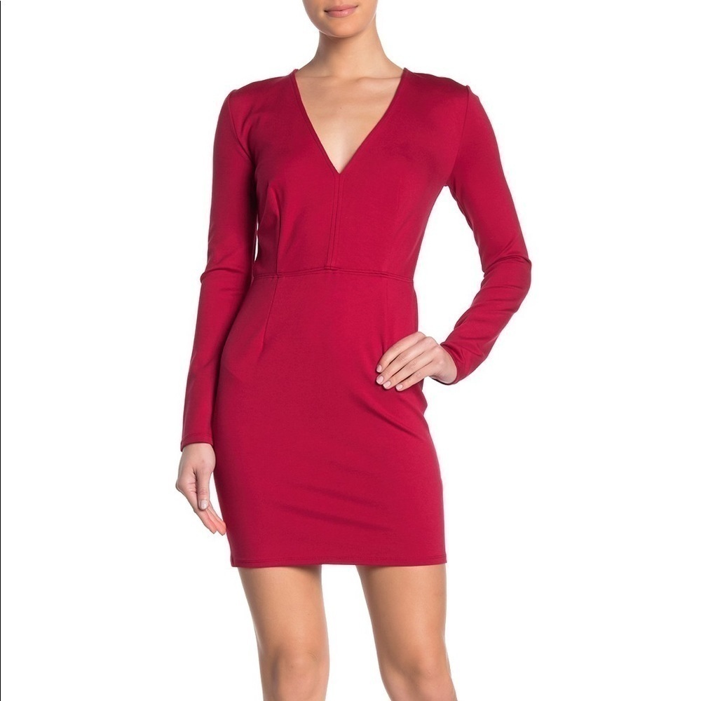 Love by DesignCatalina V-NeckLongSleeve Mini Dress